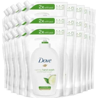 Abbildung von Dove Nachfüllpackung Flüssigseife Hände Gurke 500 ml (30, Einheiten)