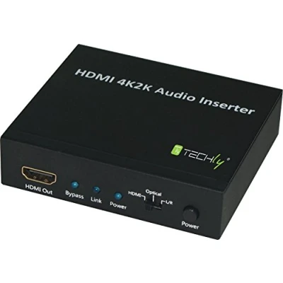 Abbildung von Techly IDATA HDMI AI4K HDMI/DVI 4K2K Audio Inserter 103687 Schwarz
