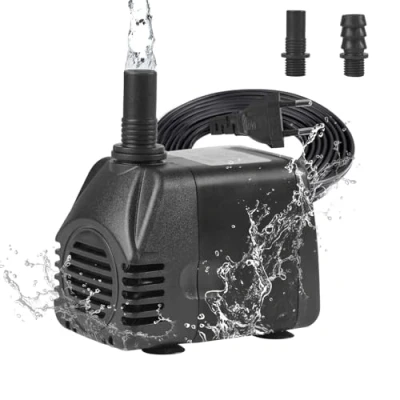 Abbildung von BACOENG Aquarium Pumpe, 1000L/H Mini Wasserpumpe Springbrunnenpumpe Teichpumpe, Zimmerbrunnenpumpe Aquariumpumpen Brunnenpumpe Klein mit EU Stecker