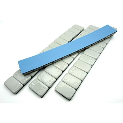 Abbildung von Felgenfactory 240g Auswuchtgewichte Silber 4x60g Riegel 12x5g Aufteilung