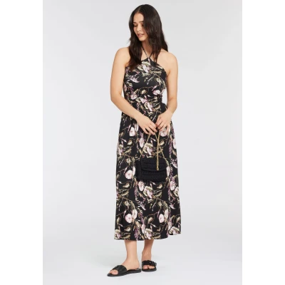 Abbildung von Laura Scott Maxikleid, mit femininen Allover Print NEUE KOLLEKTION