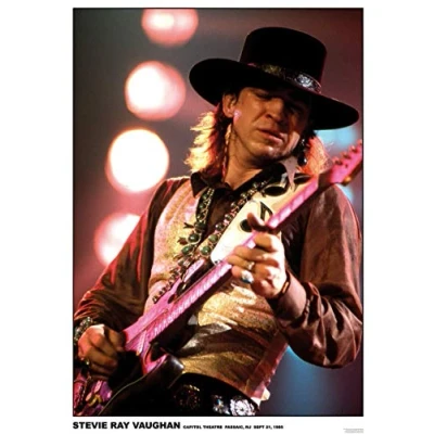 Abbildung von Stevie Ray Vaughan Poster Passaic Capitol Theatre 1985