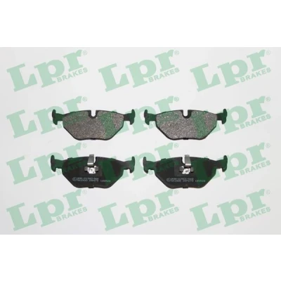 Abbildung von LPR 05P675 Bremsbelagsatz BMW: 3 Limousine, Compact, Z4 Roadster, SAAB: 9 5 Kombi, ROVER: 75, 75 Tourer