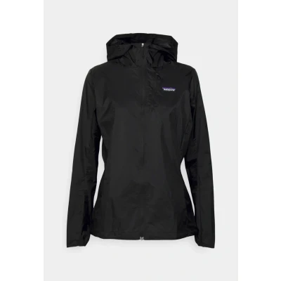 Abbildung von Patagonia Houdini Regenjacke / wasserabweisende Jacke, Damen, Größe: Large, Black