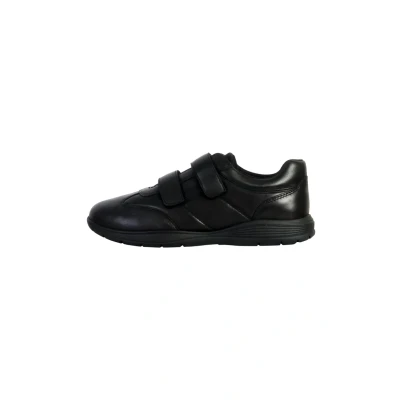 Abbildung von Geox Basket CUIR Sneaker low, Herren, Größe: 43, Noir Schuhe