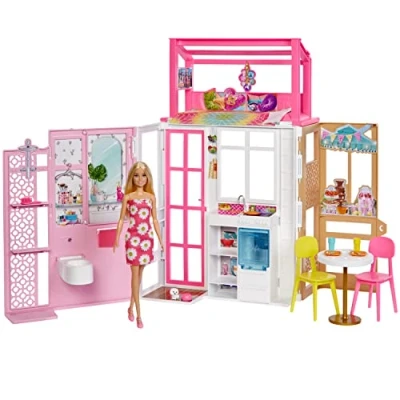 Abbildung von Barbie Haus &amp; Puppe, Puppenhaus