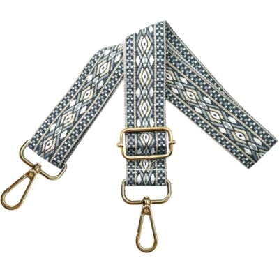 Abbildung von Verstellbarer Schultergurt für Taschen Damen Tragegurt, Taschengurte zum Wechseln, Taschengurt Breit 3.8cm mit Gold Karabiner, Schulterriemen Schultertasche Handtaschen, Hellblau, N33