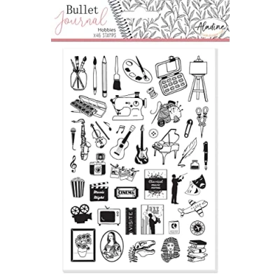 Abbildung von Stamp Bullet Journal Hobbies