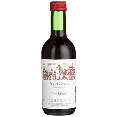 Abbildung von Winzer Krems Blauer Zweigelt (kleine Flasche) Trocken (1 x 0,25 l)