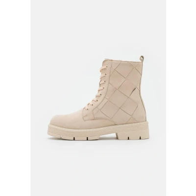 Abbildung von Marco Tozzi Plateaustiefelette, Damen, Größe: 39, Cream Schuhe