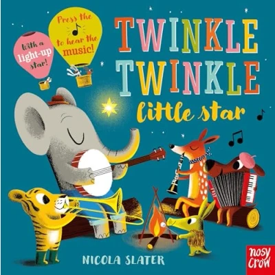 Abbildung von Twinkle Little Star: Sound Buttons to Press and a Light Up Star Surprise! (Nicola Slater Button series)