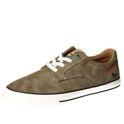 Abbildung von Mustang Shoes Sneaker, Freizeitschuh, Halbschuh, Schnürschuh mit Ziernaht