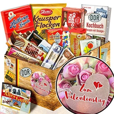 Abbildung von Zum Valentinstag/DDR Süßigkeiten Box/Valentinstag für Ihn