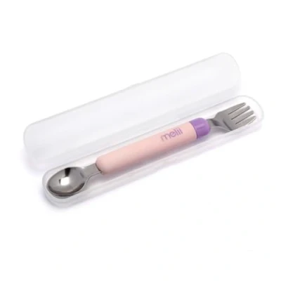 Abbildung von melii Reiseutensilien für Babys und Kinder (Pink &amp; Violett)
