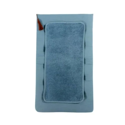 Abbildung von Wickelauflage Astrid Petrol 42x76cm für Wickelbrett