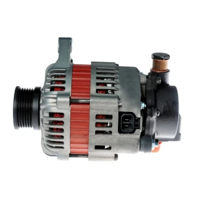 Abbildung von HELLA 8EL 011 711 221 Lichtmaschine 14V 120A HYUNDAI: SANTA FE 2, Trajet, Tucson, KIA: Sportage II, Cerato Schrägheck, Limousine