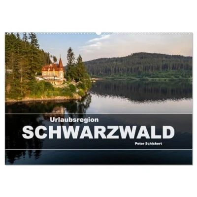 Abbildung von Urlaubsregion Schwarzwald (Wandkalender 2025 DIN A2 quer), CALVENDO Monatskalender