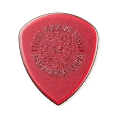 Abbildung von Jim Dunlop Flow 549R1.5 Gitarrenplektren, Standardgriff, 1,5 mm