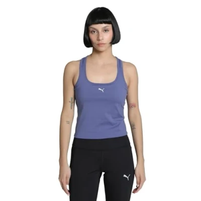 Abbildung von Puma CLOUDSPUN Mesh 2 in 1 Tanktop Damen Blue Crystal Größe: XL
