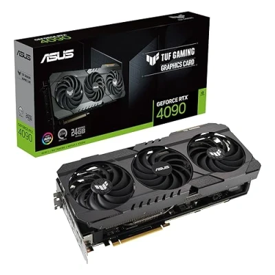 Abbildung von ASUS TUF GeForce RTX 3090 24 GB Gaming Grafikkarte (Nvidia Ampere, PCIe 4.0, DLSS, Raytracing, GDDR6X Speicher, 2x HDMI 2.1, 3x DisplayPort 1.4a, RTX3090 24G GAMING)