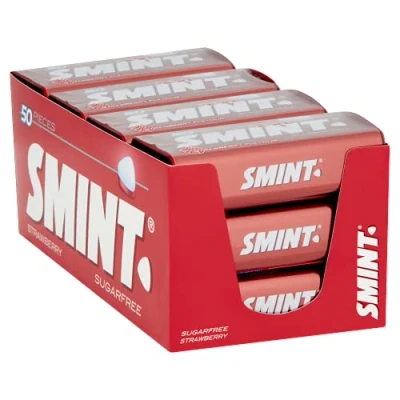 Abbildung von Smint Mints Erdbeere 12er Pack (12 x 35 g)