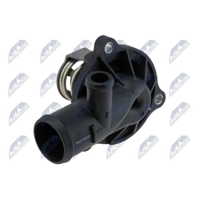 Abbildung von NTY CTM AU 019 Thermostatgehäuse mit Dichtung Thermostat AUDI: A5 B8 Sportback, A4 Avant, Limousine