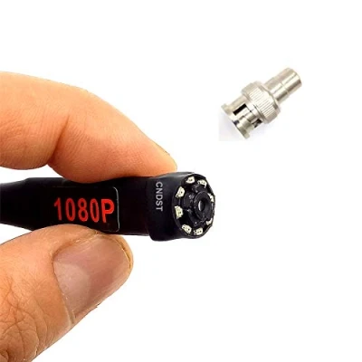 Abbildung von NDST CCTV Hd 1080P 2MP Mini Sicherheitskamera 2000tvl f3.6mm 90degree, 4 in 1 TVI/CVI/AHD/960H CVBS Kleine Überwachungskamera für TVI/AHD/CVBS/960H DVR, mit 8PCS Infrarot IR LEDs