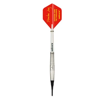 Abbildung von Unicorn Xiaochen Zong Soft Tip Darts, Silber, 19 g