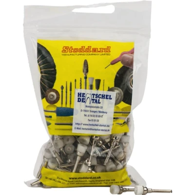Abbildung von SMART Line Nylon Polierbürsten W weiß 100 Bürsten