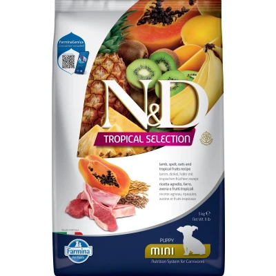 Abbildung von N&amp;D Tropical Puppy Lamm small breed 5 kg
