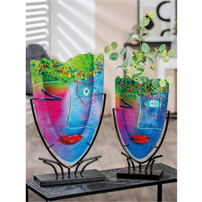 Abbildung von Casablanca by Gilde Bodenvase &quot;Designvase Face &quot;Twinkle&quot;&quot;, (1 St.)