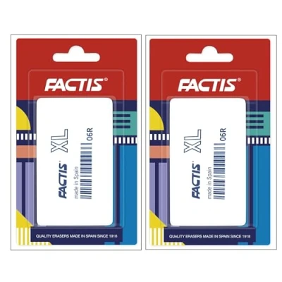Abbildung von Blister 1 Radiergummi XL 06R FACTIS®
