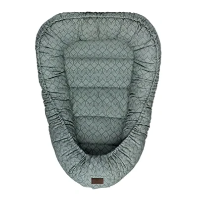 Abbildung von My junior® Nestchen Cocoony Babynestchen für Neugeborgene Kokon Kuschelnest Reisebett Dew Green