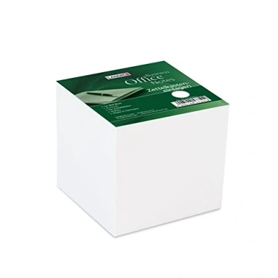 Abbildung von Landré Zettelkasten Einlage, Zettelbox Inhalt, 9x9cm, 800 Blatt, lose, weiß