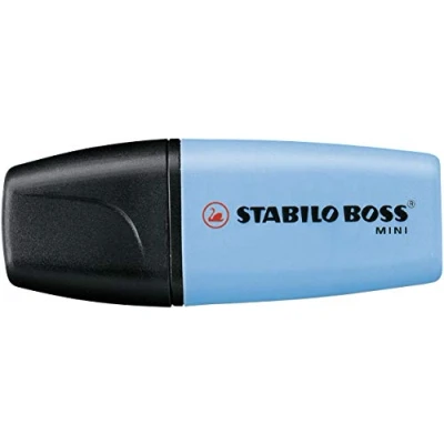 Abbildung von 10 x Stabilo Textmarker Boss Mini blau