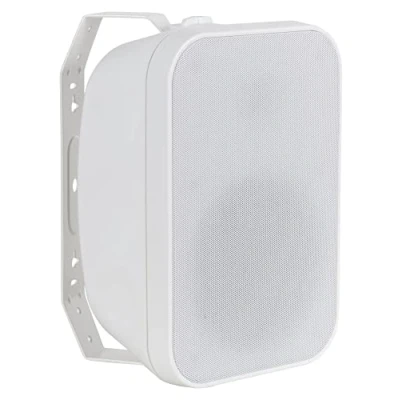 Abbildung von McGrey OLS 651WH Outdoor Lautsprecher Zwei Wege System IP56 Für Restaurant, Biergarten, Terrasse und Garten 6,5&quot; Woofer 1&quot; Hochtöner 60 Watt 70/100V Betrieb geeignet Weiß