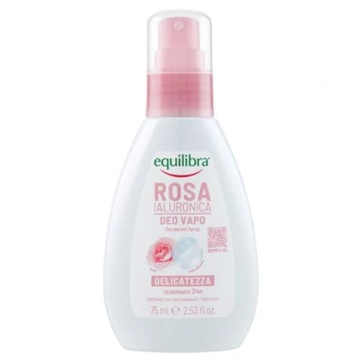 Abbildung von Equilibra Rosa, Rosendeodorant Spray mit Hyaluronsäure, 75 ml