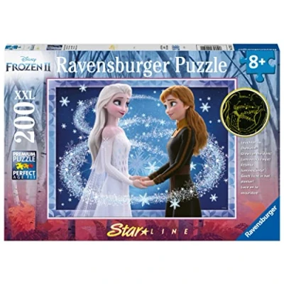 Abbildung von Ravensburger Puzzle Bezaubernde Schwestern, 200 Puzzleteile, mit leuchtenden Details, FSC® schützt Wald weltweit