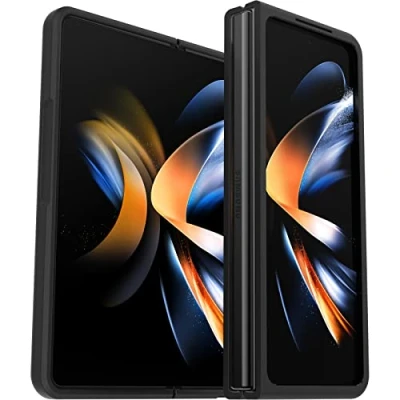 Abbildung von Samsung Galaxy Z Fold 4 Hülle Kunststoff OtterBox Backcover Handyhülle Schwarz