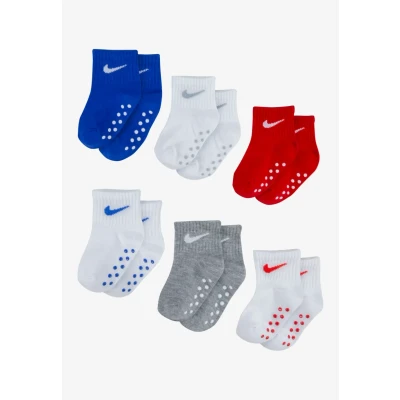 Abbildung von Nike Sportswear POP Color Gripper Infant Toddler Ankle 6 PACK Socken für Kinder, Größe: 80 92, Game royal