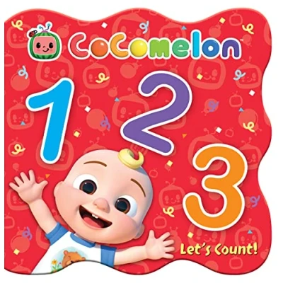 Abbildung von Official CoComelon 123: Discover first numbers with JJ and friends in this fun, early learning illustrated board book for children aged 1, 2, 3 4 years