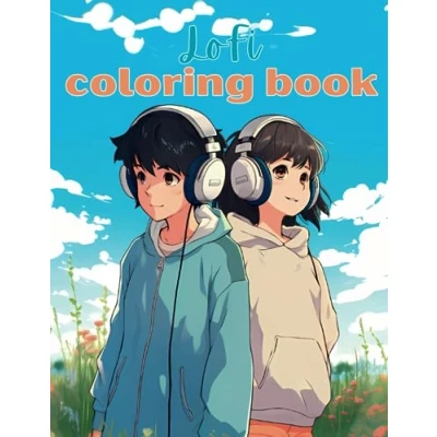 Abbildung von Lofi Study Break Coloring Book: Relaxation for Teens and Adults to Relieve Stress, Anxiety, Improve Focus