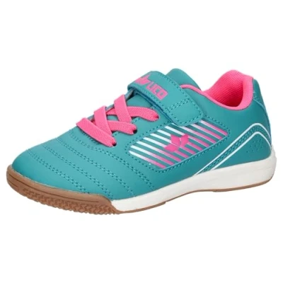 Abbildung von Lico Unisex Kinder Chaska Vs Hallenturnschuhe, Türkis Pink, 37 EU