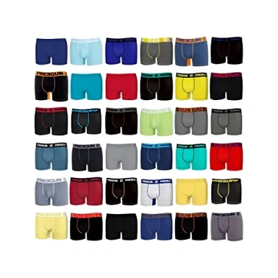 Abbildung von Unterwäsche Für Junge Leute Pack Surprise, Boxershorts Junge, Zufälliges Muster, Luftiges Netzgewebe (5er Pack), Mehrfarbig, 8/10 Jahre