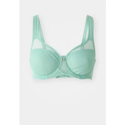Abbildung von Lascana Nuance BY Minimizer BRA Bügel BH, Damen, Größe: 100C, Sage