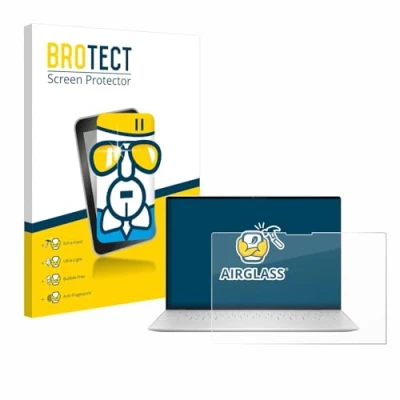 Abbildung von BROTECT Schutzglas für Dell XPS 13 9340 2024 Schutzfolie Panzer Folie Glas [Extrem Kratzfest 9H, Anti Fingerprint, Ultra Transparent]