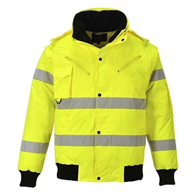 Abbildung von Portwest 3 in 1 Warnschutz Pilotjacke, Größe: M, Farbe: Gelb, C467YERM