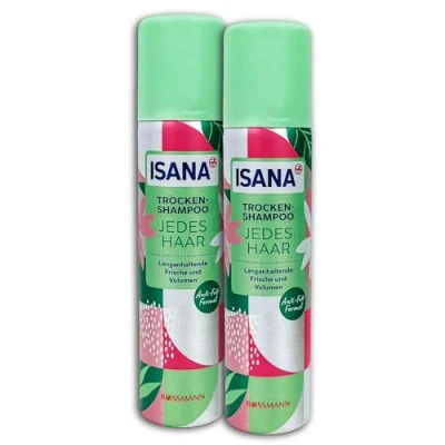 Abbildung von TOPDeal 2 er Pack ISANA Trockenshampoo Reisegröße x 75 ml