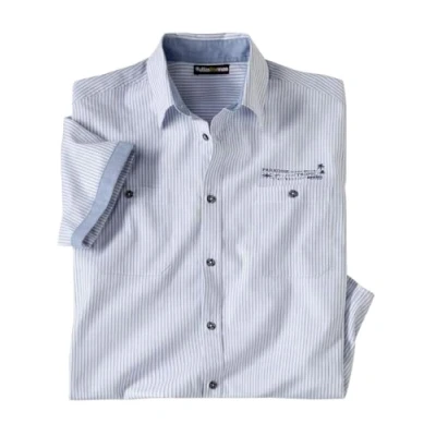 Abbildung von ATLAS FOR MEN Elegantes Hemd im Originalen Style Herren Sommer Kurzarm für Männer In großen Größen erhältlich