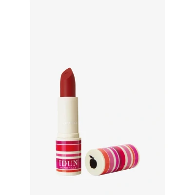 Abbildung von IDUN Minerals Matte Lipstick Lippenstift Jordgubb red, Damen, Größe: 4 g, red